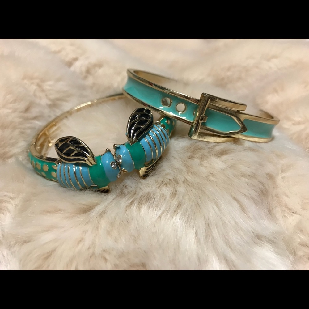 Turquoise bracelet set